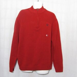 Ralph Lauren Chaps Sweater Cotton Half Zipper 2X